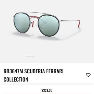RB3647M SCUDERIA FERRARI COLLECTION
MODEL CODE RB3647M F03130 51-22